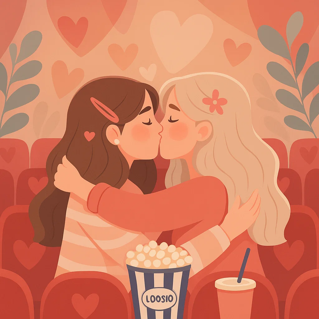 Two Sandals in the Dark of the Cinema — Erotic story cover Two Sandals in the Dark of the Cinema — Erotic story cover